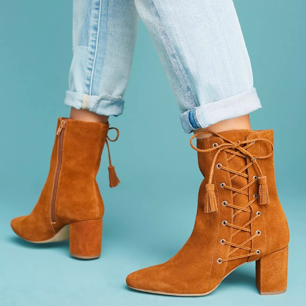 Matisse Harp Lace Up Boots - Picture 2 of 4